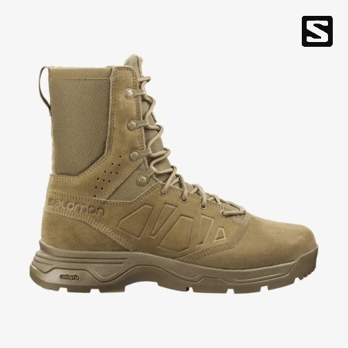 Botas Tácticas Salomon Guardian Hombre Marrom | MX VEKN869